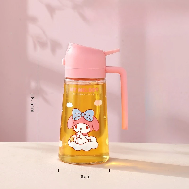 Kawaii Sanrio KT Cat Glass Oil Dispenser,The product is currently out of stock view 5