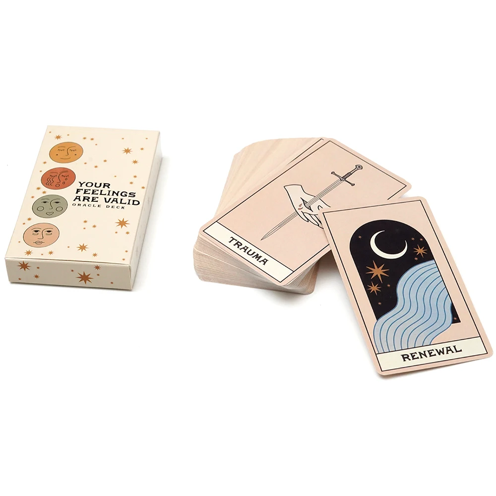 Hot Sell Your Feeling Classic Tarot Cards Deck Tarot Deck Fate Fortune Telling Party Tabletop Board Game Oracles Deck Toy - Image 2