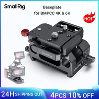 SmallRig for BMPCC Baseplate for Manfrotto 501PL Compatible with Black Design Pocket Cinema Camera 4K & 6K for Blackmagic -2266