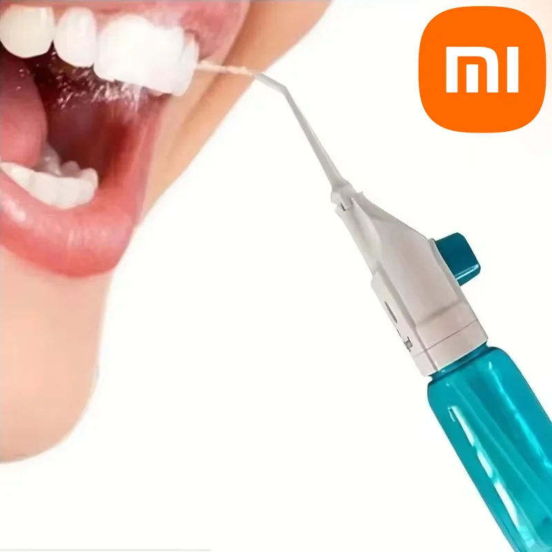 Xiaomi High Pressure Oral Irrigator Household Portable Teeth Clean Water Dental Floss Manual High Pressure Water Toothpick New