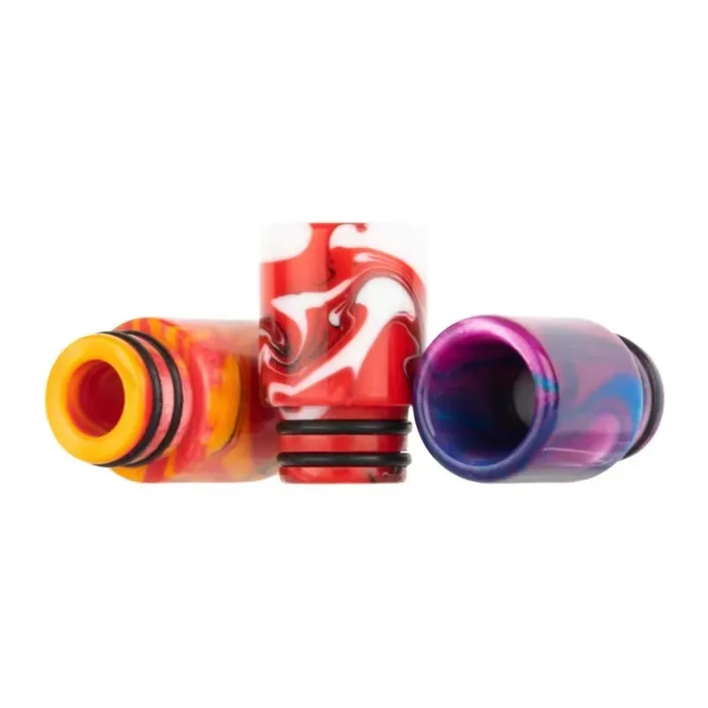 5pcs/3pcs Vape Resin Drip Tip 510 Mouthpieces Accessories Resin Mouthpieces for Berserker MTL RTA Tank Atomizer