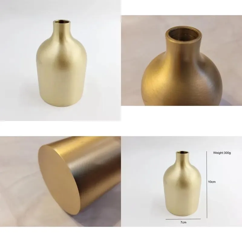 Living room copper jewelry copper vase simple style