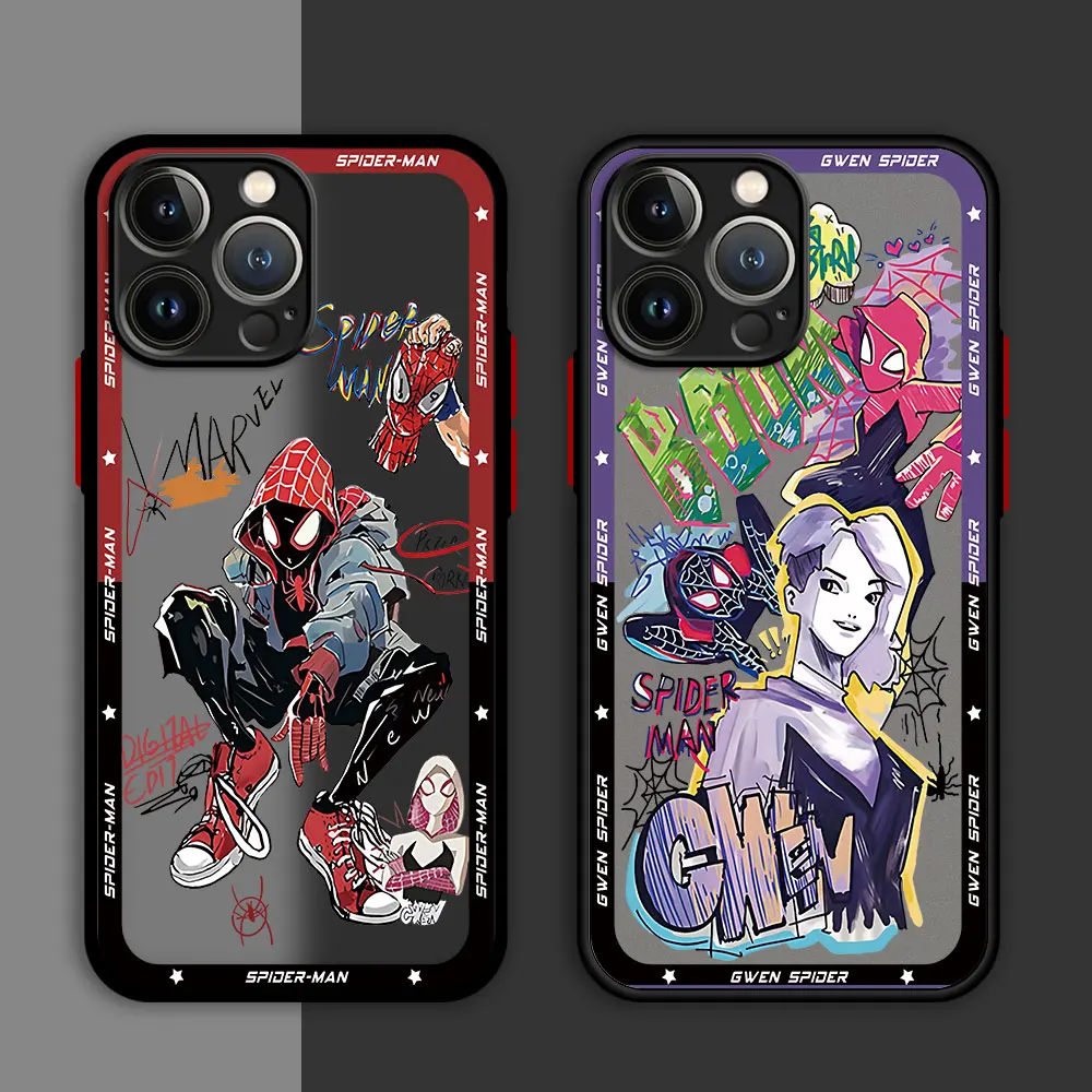 Marvel Spider Man Gwen Case for Honor 70 Y9 Prime X7 Y7 90 Y7P Y5P Y6P 9A Y8P X9 X8 Y7A 9X Pro 50 Y9 2018 Coque Silicone Cover