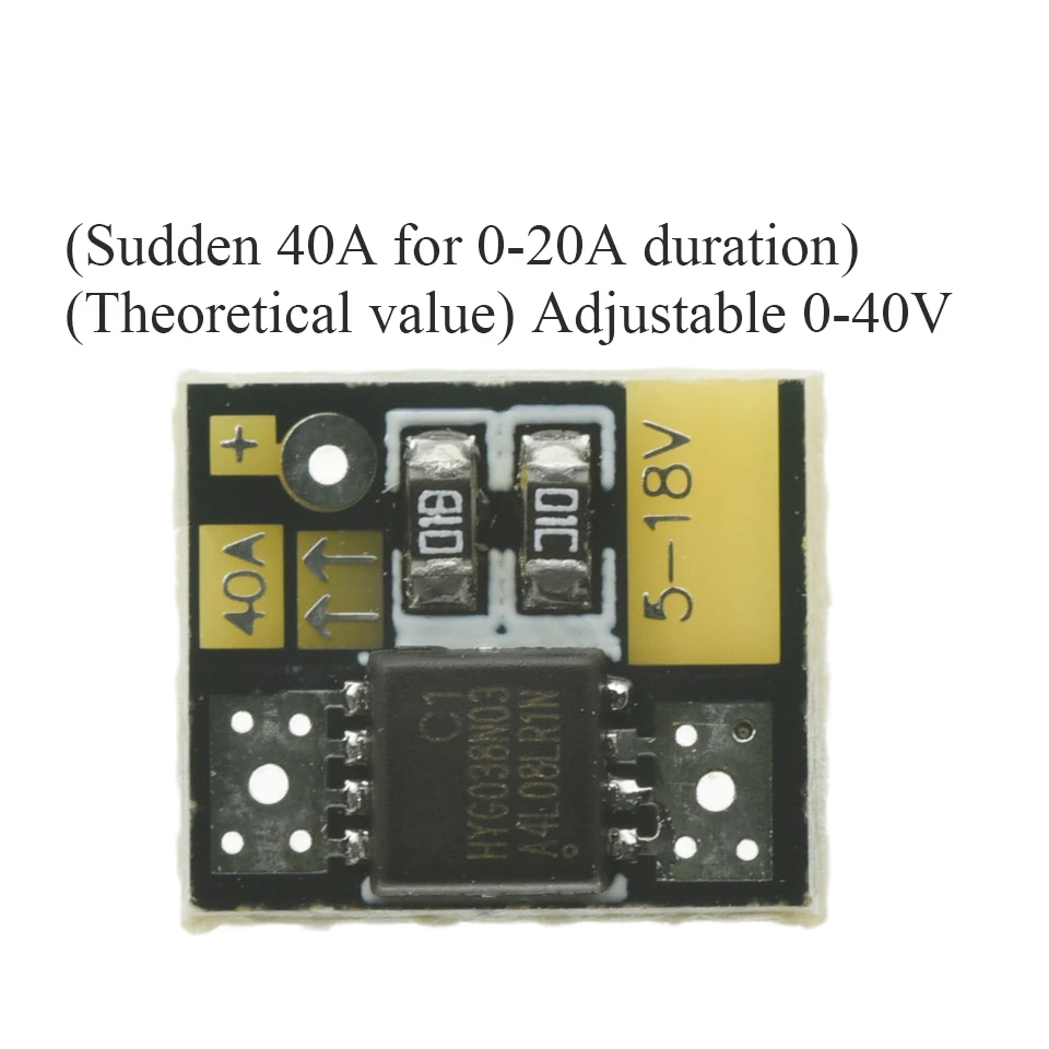 Mini Hochleistungs-MOS-Auslöseschalter-Treibermodul, Feldeffekttransistor, PWM-Regelung, Elektronisches Schalter-Bedienfeld – Detail 1
