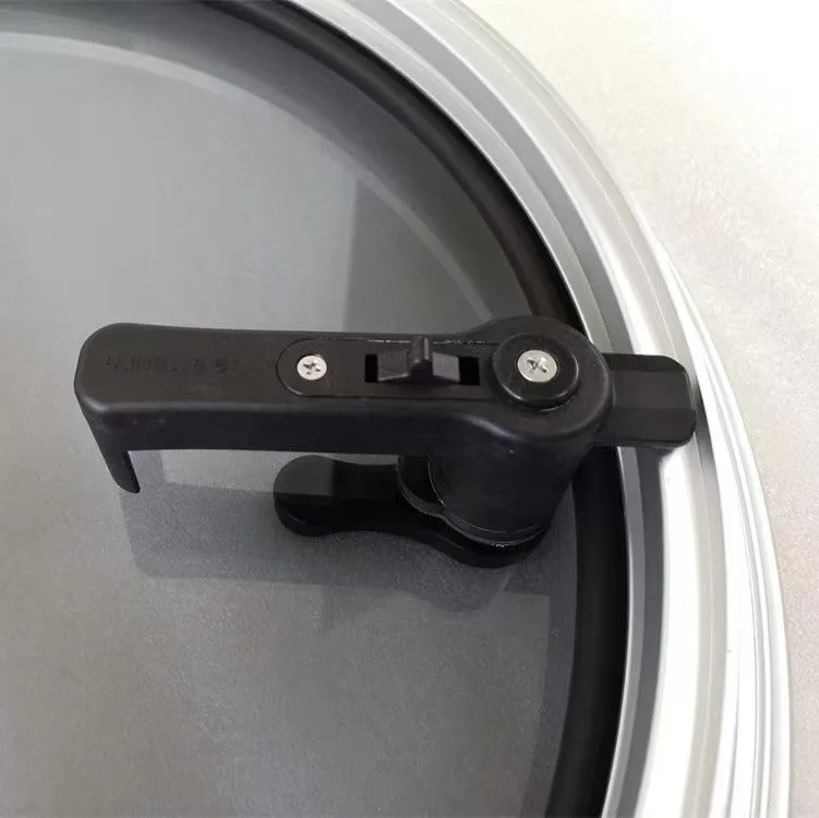 LARIN BRD575 الزجاج المقسى الألومنيوم كوة البحرية كوة تنفس نافذة مستديرة سطح القارب فتحة لليخوت RV #4