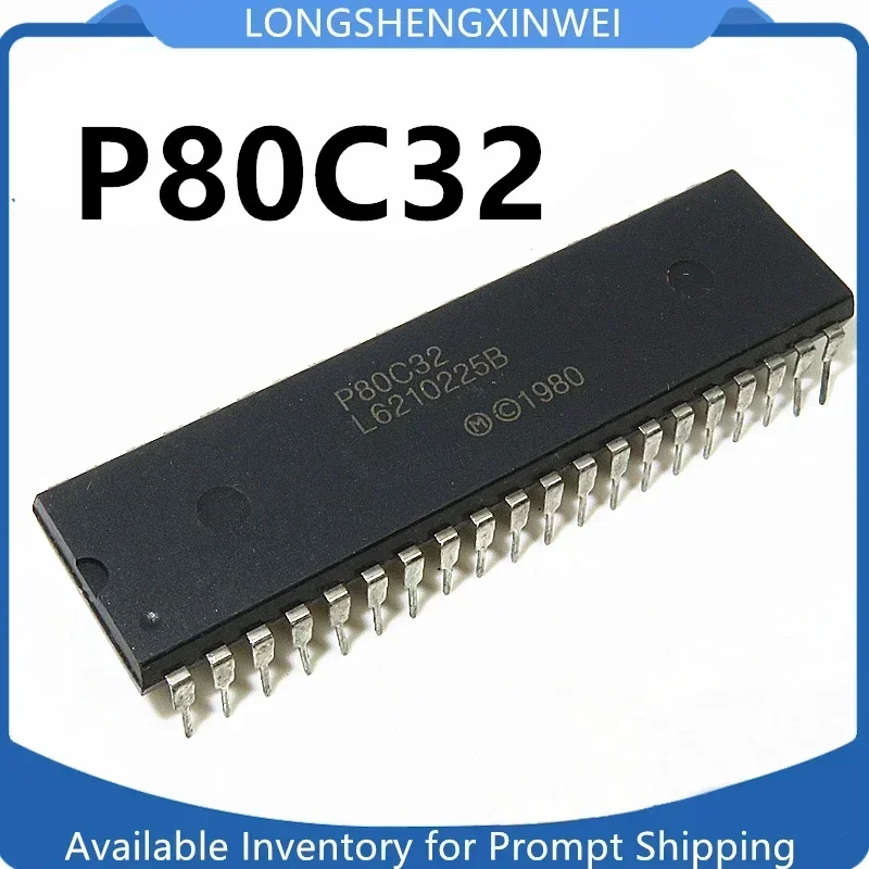 1PCS New P80C32 DIP-40