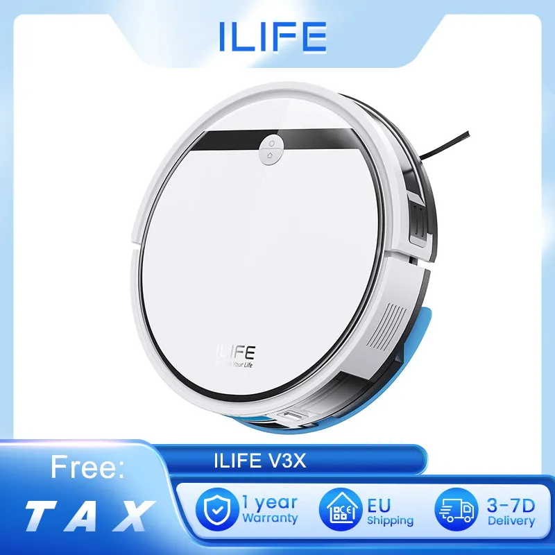 ILIFE V3X: La Mejor Aspiradora Robótica 2 en 1 para Hogares Modernos en 2024