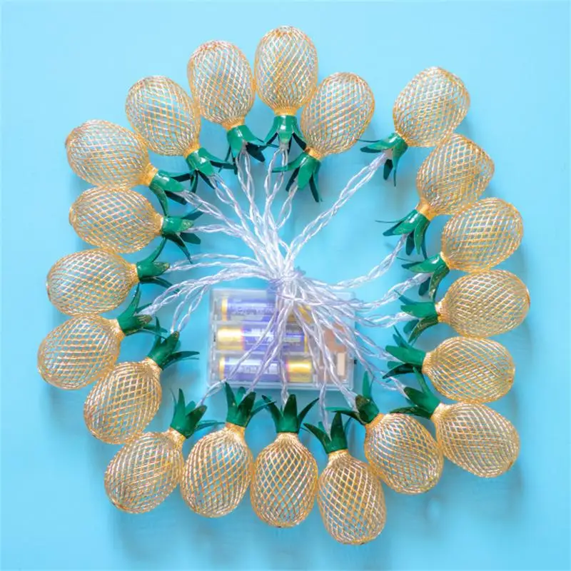 Usb Battery Powered Decorative Light Light Pineapple Fairy Lights Pineapple Shape Led Lamp Room Decoration Warm Light Night Lamp