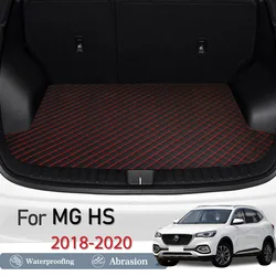 New Artificial Leather Car Trunk Mat Rear Trunk Cargo Protective Mat Car Interior Accessories For MG HS 2018-2020