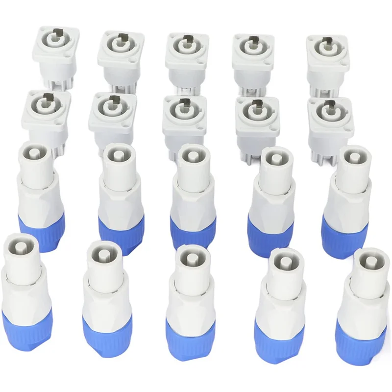 

SEWS-30X 3 Pin AC Power Con Male And Female Head Connectors, Signal Input Jack For Light Stage Light Power (Output)