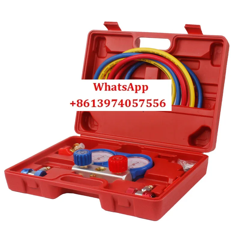 

Automotive repair household fluorine refrigerant air conditioning gauge R134A/R22/R410 refrigeration pressure gauge