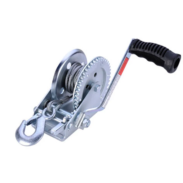 Manual Hand Winch For Pulling Trailer Winch 600LBs 270kgs Portable Winch