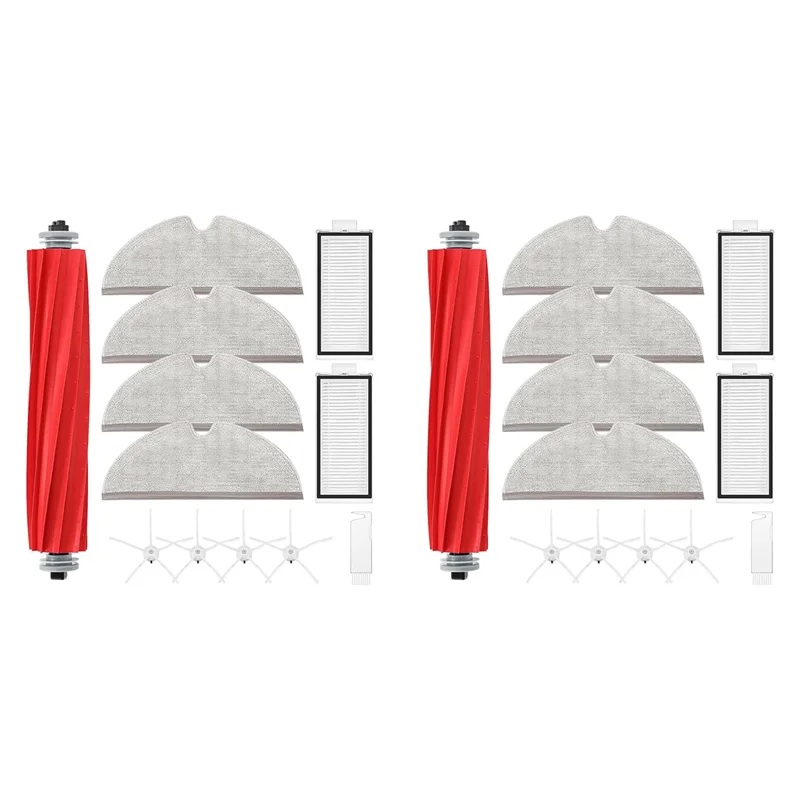 

ABVC 2 Set Accessory Kit For Roborock Q7, Q7+, Q7 Max, Q7 Max+ Vacuum Cleaner Replacement Parts