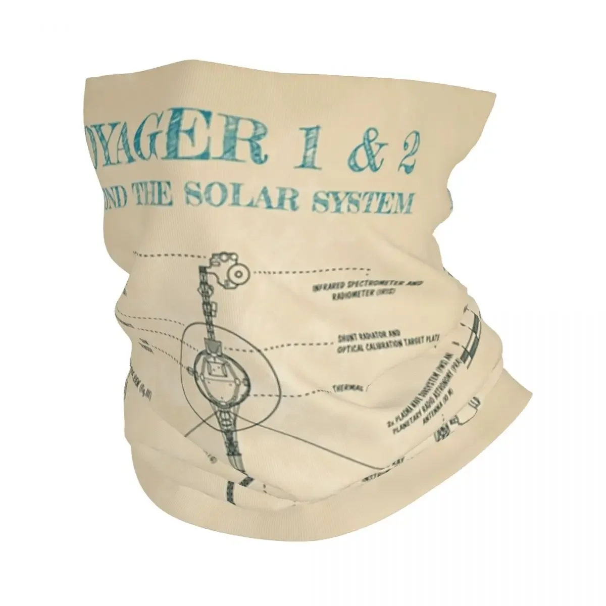 Voyager Deep Space Exploration Probe Bandana Neck Gaiter Windproof Face Scarf Cover Men Women Headband Tube Balaclava