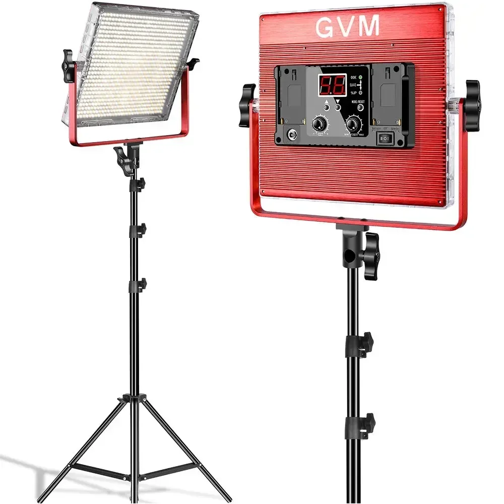 Best GVM MB832 LED Video Light Panels Professinal Studio Fil Light With APP Control Photography Lighting Bi-Color For Live
