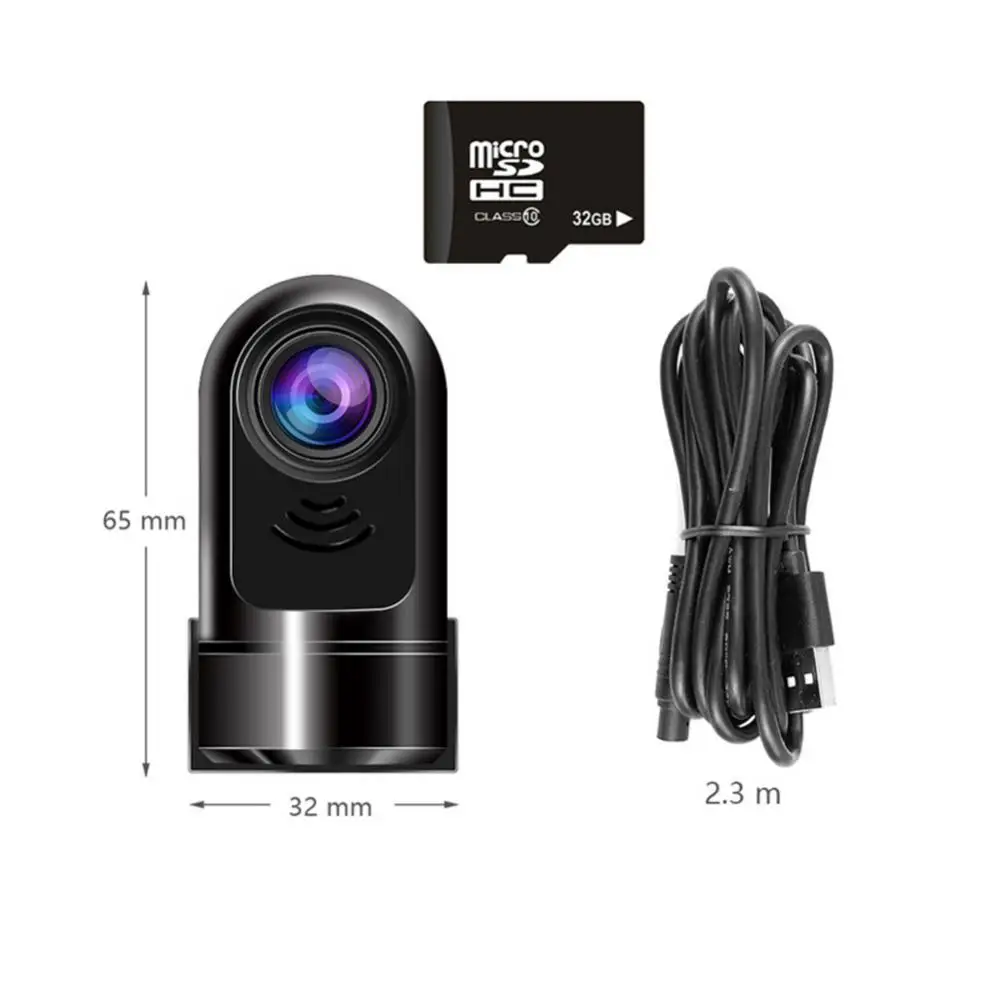 Auto Video Dash Cam 1080P Android Navigation Driving Recorder USB Connection ADAS Driving Alarm System Driving Recorder