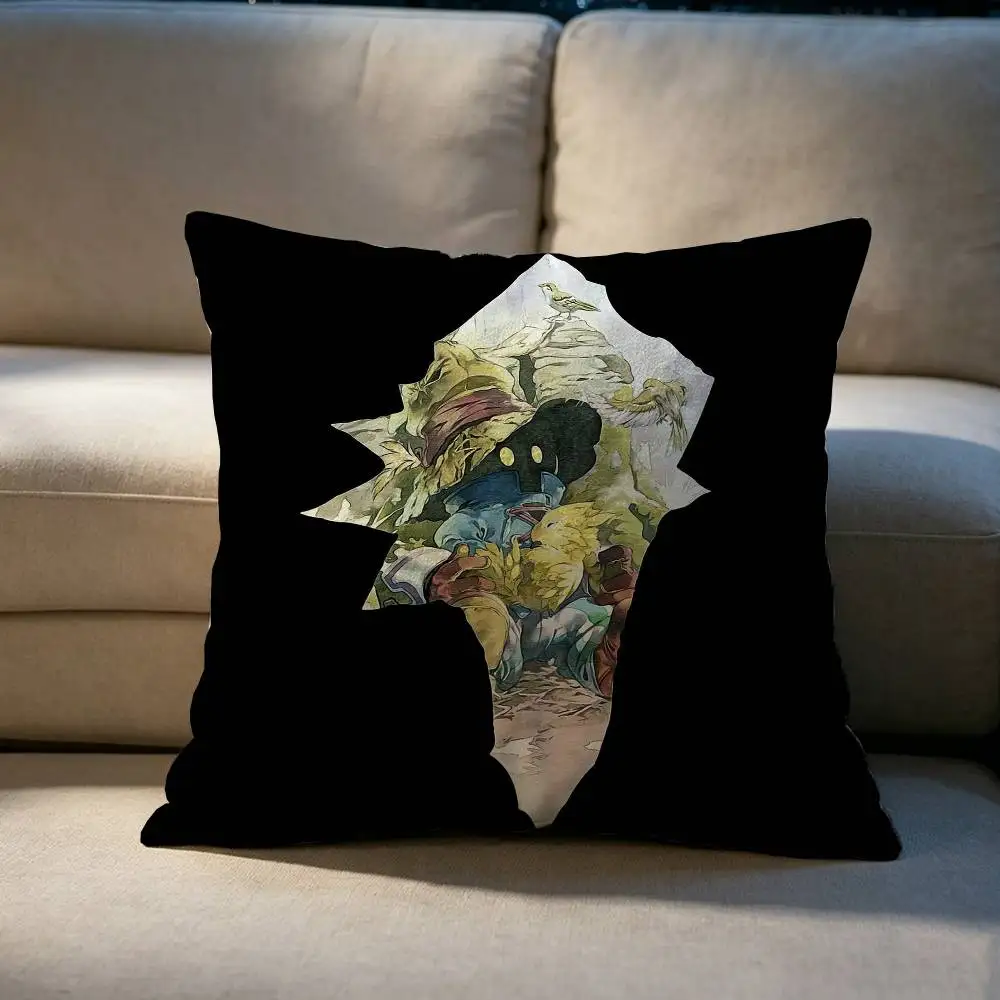 Finals Game Fantasy Vivi  Pillow cover Soft Microfiber Pillowcase Home Sofa Decor Surprise Decorative printed.