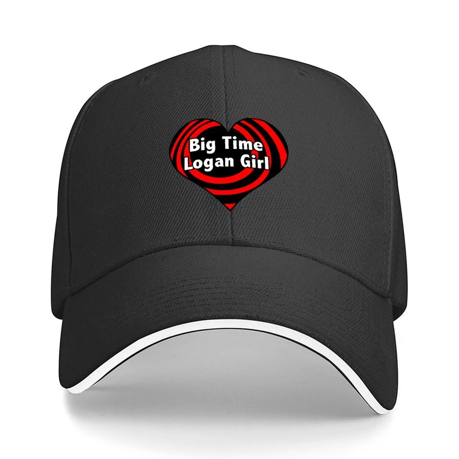 

Big Time Logan Girl Heart Baseball Cap party Hat western Hat tactical cap Men Hats Women's