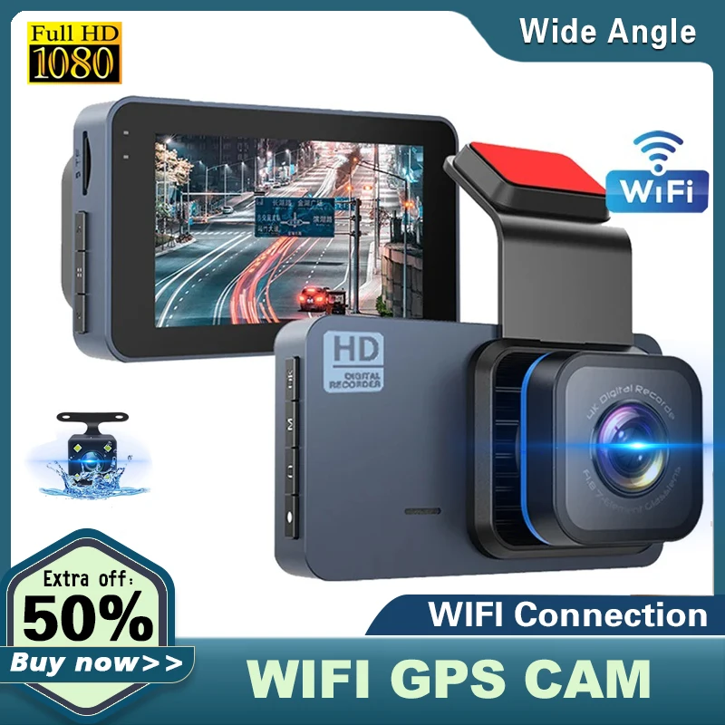 Car DVR Dashcam Wifi 3