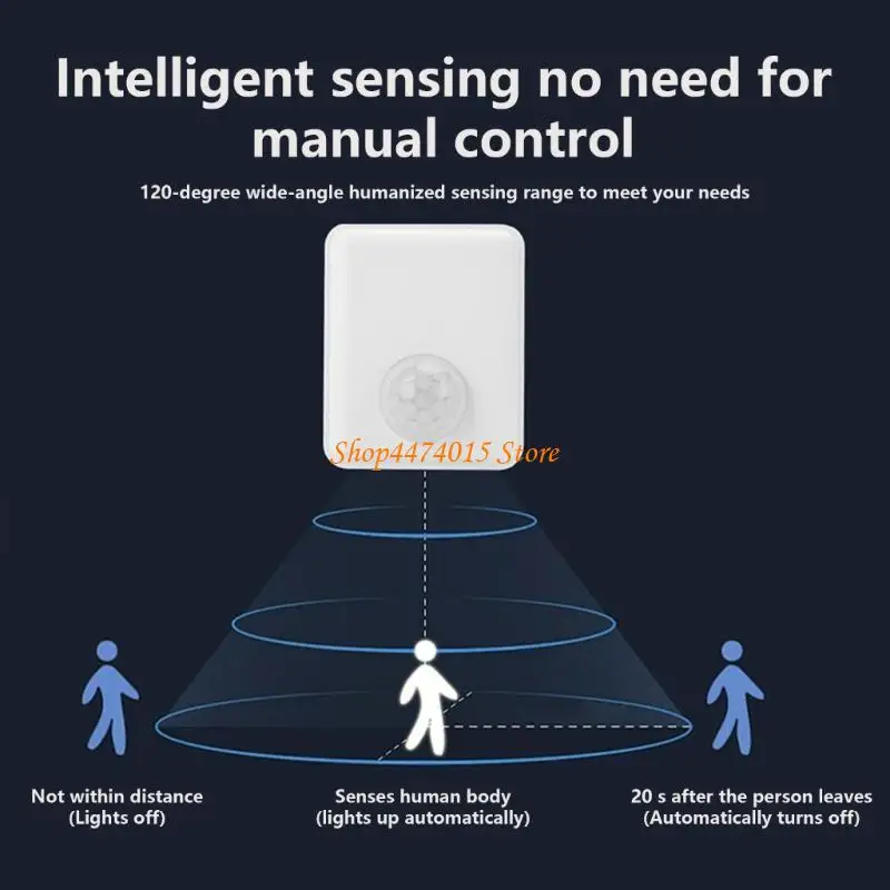 K1AA 120 ° широкоугольная выявление лампочки лампочки