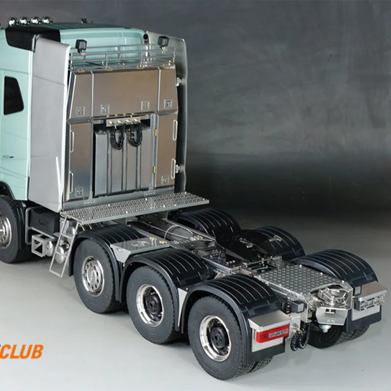 Scaleclub Model For 1/14 Heavy Drag Oka Upgrade Metal Tail Beam For Tamiya Lesu Rc Truck Trailer Heavy Haulage Europe Truck FH16