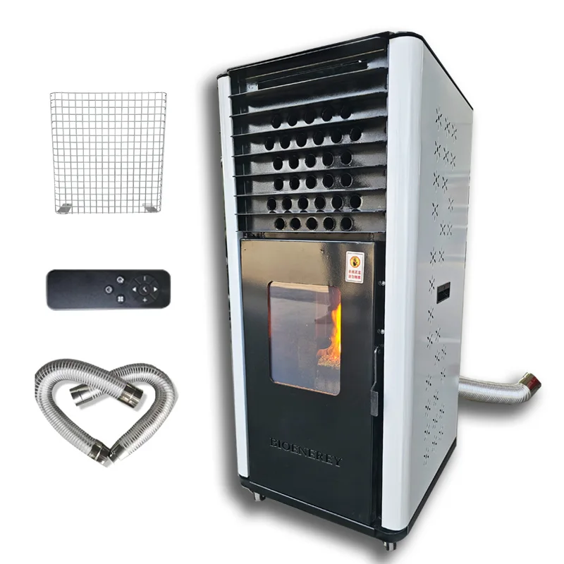 

Products New Arrivals OEM Pellet Stoves Wood Stove Remote Controller Smoke Extractor Pellet Stove for Home