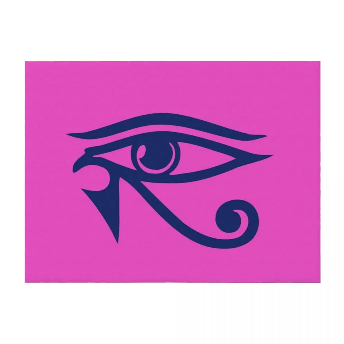 

Eye of Horus Throw Blanket Polar Single For Baby Plaid Blankets