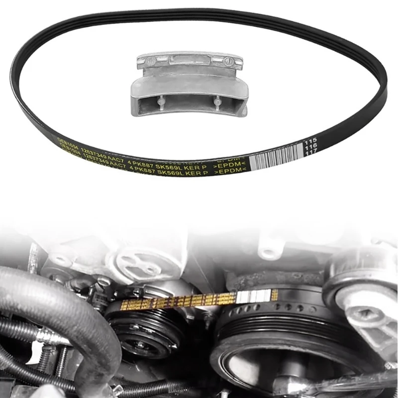 

Air Conditioning Compressor Belt Kit for Suburban 1500 2500 3500 12658178 Compressor Belt