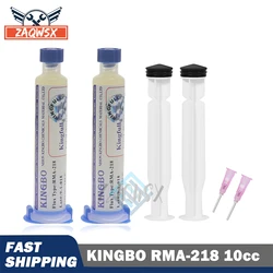 1/2/5/10Pcs KINGBO RMA-218 10cc Solder Flux Paste for BGA Solder Station Soldering Paste Flux SMT Reballing