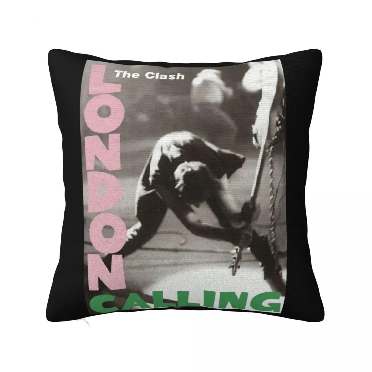 Custom Summer CrewMens The Clash London Calling Wom Geek Male Beautiful Designing Fashion New Design Holiday Pillow Case