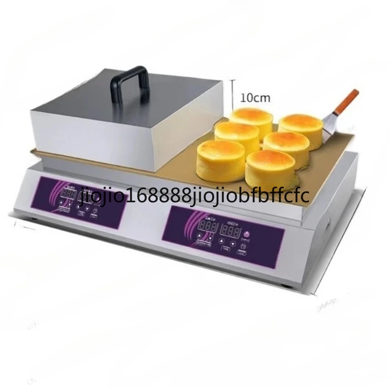 Suitable for 110V/220V commercial digital display pancake machine stall and grill