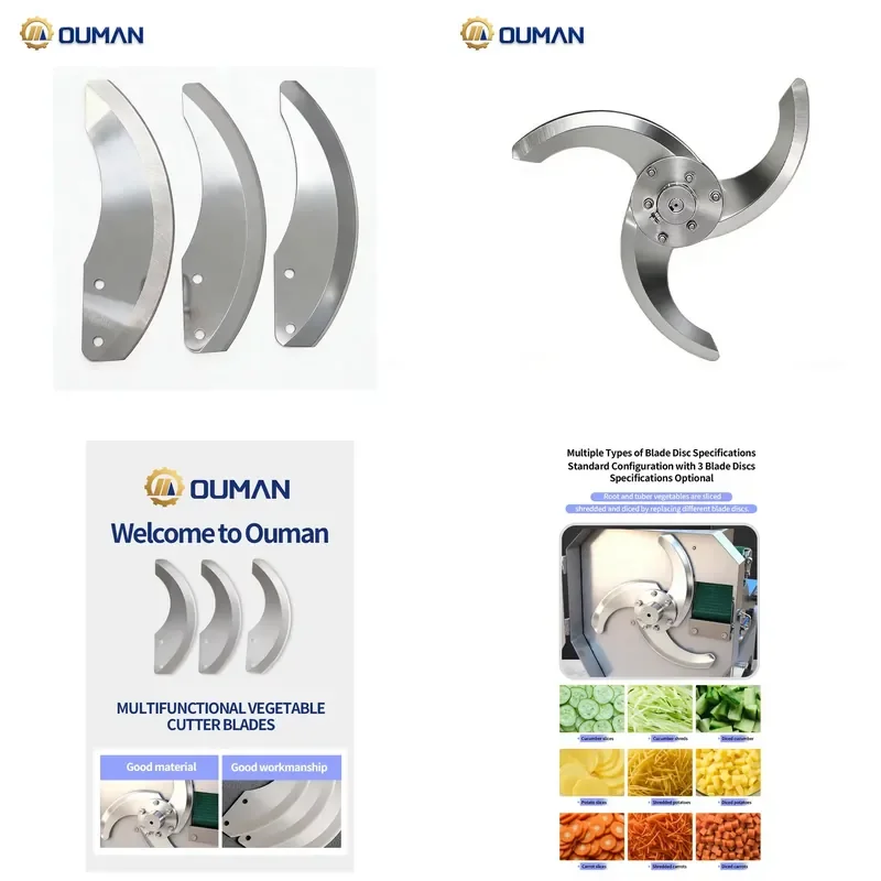 Custom Drawing Services Commercial Vegetable Cutter Blade Industrial Vegetable Dicer Blade High Performance Slicing Knife