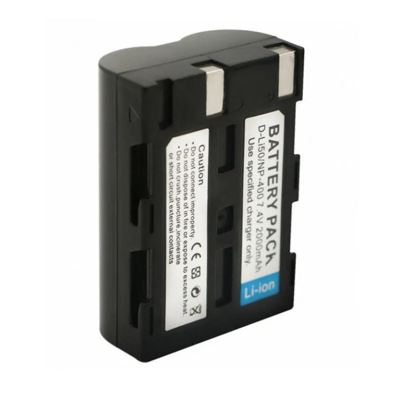 

7.4V 2000mAh battery for NP-400 camera DLI50D, K20D, K20D 1PCS brand new