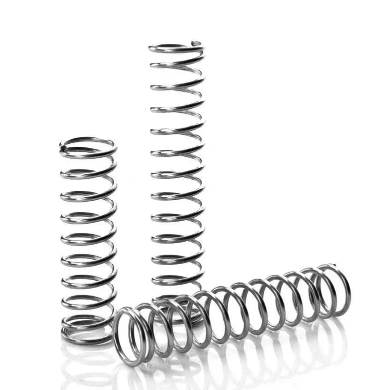 10 шт., диаметр проволоки 0,5 мм/0,6 мм, пружинная сталь, микромаленькая пружина сжатия, наружный диаметр 3–12 мм, длина 5–50 мм