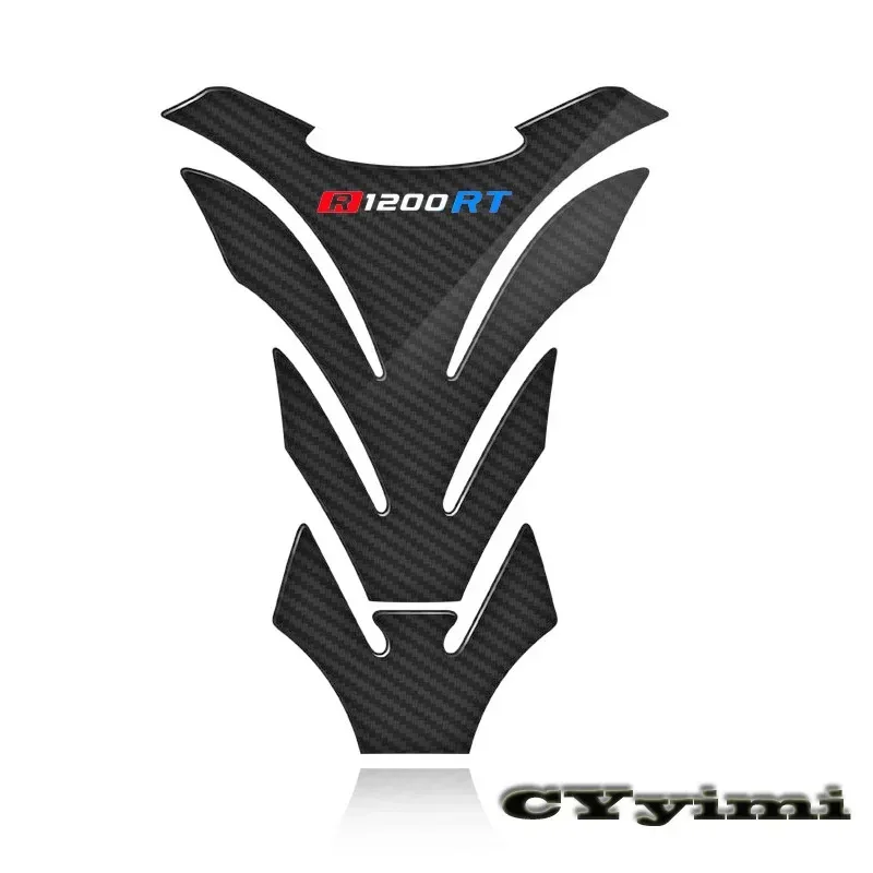 For BMW R 1200RT R1200RT 3D Carbon Fiber Motorcycle Fuel Tank Pad Protective Stickers