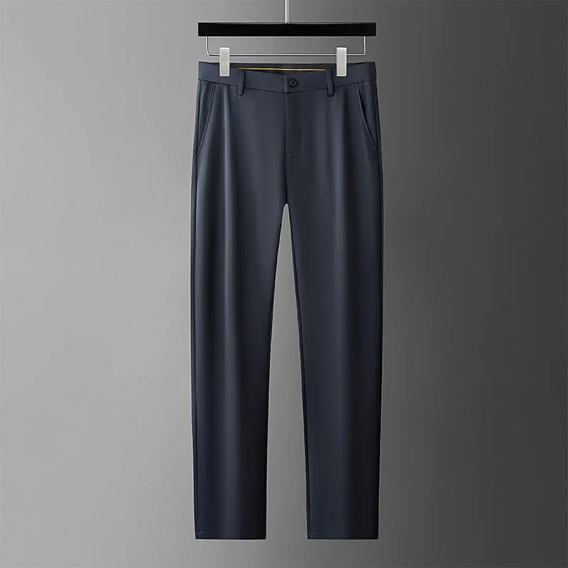 

Business trousers men's autumn and winter men's casual trousers no-iron suit trousers thickened suit trousers men's style