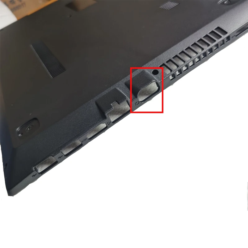 Novo lcd capa traseira/moldura dianteira/palmrest superior com impressão digital buraco/base inferior caso capa para lenovo e52 E52-80 V510-15IKB