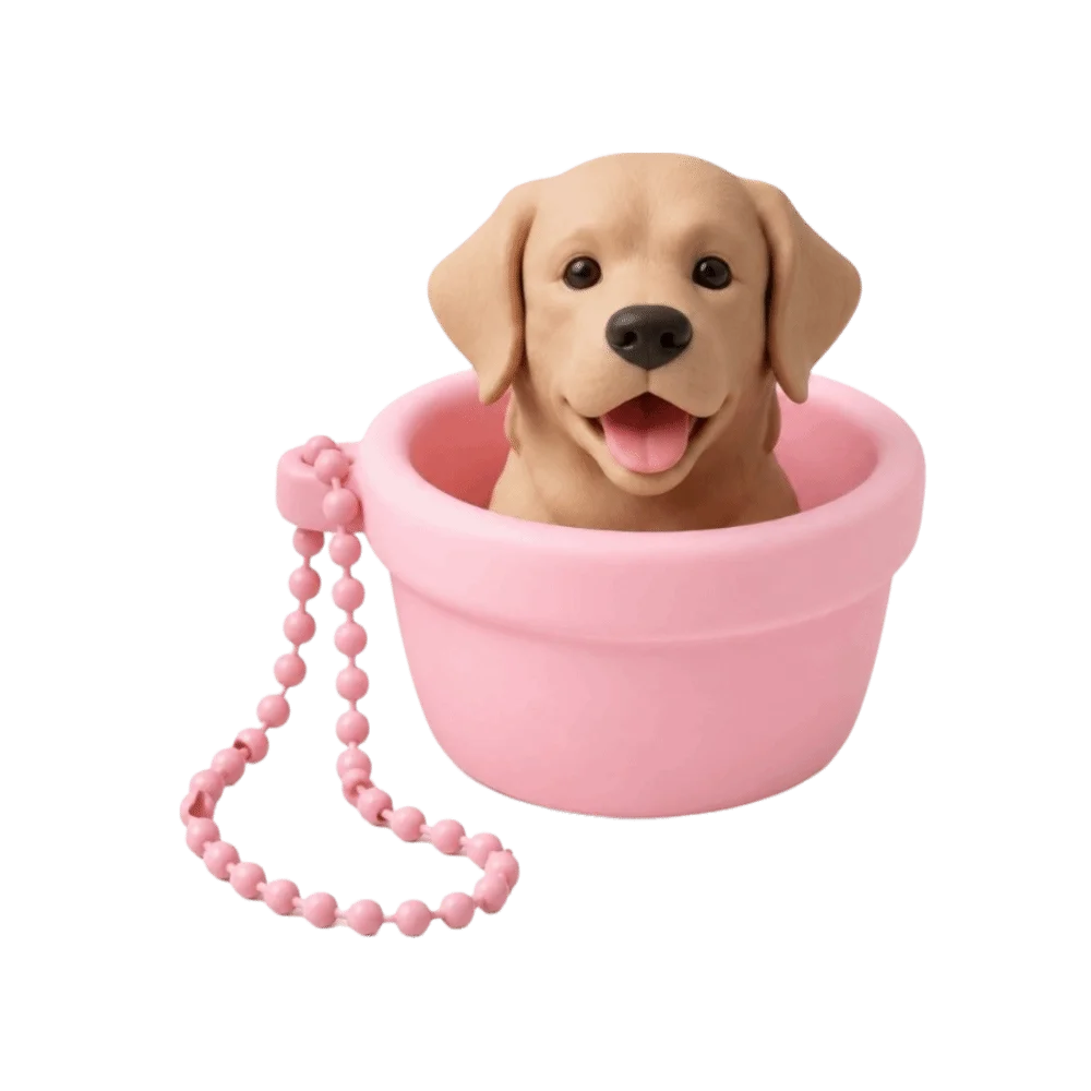 3D Printed Keycap Clicker Pendant Key Ring Funny Fidget Clicker Keychain Creative Dog Button Press Key Chain Finger Clicking