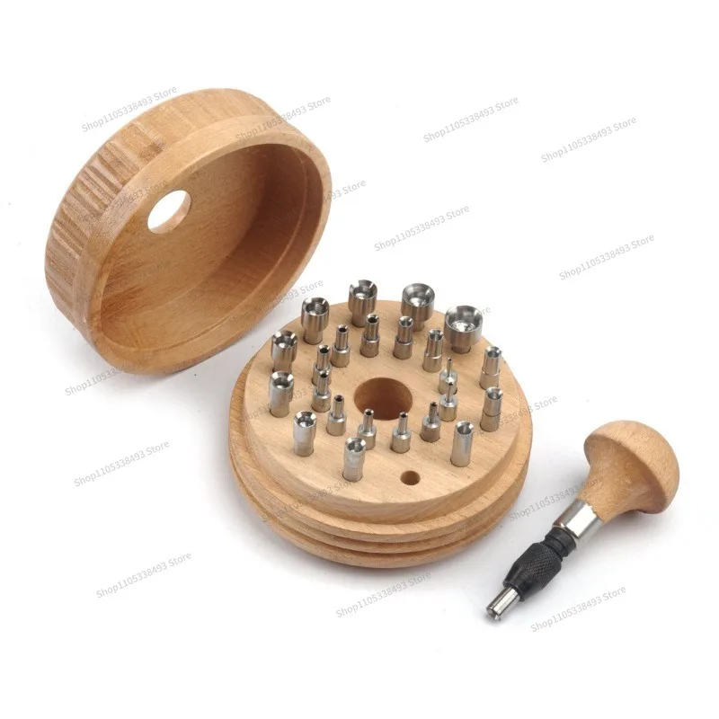 For Round Gem Setting System Regular 24-piece Set