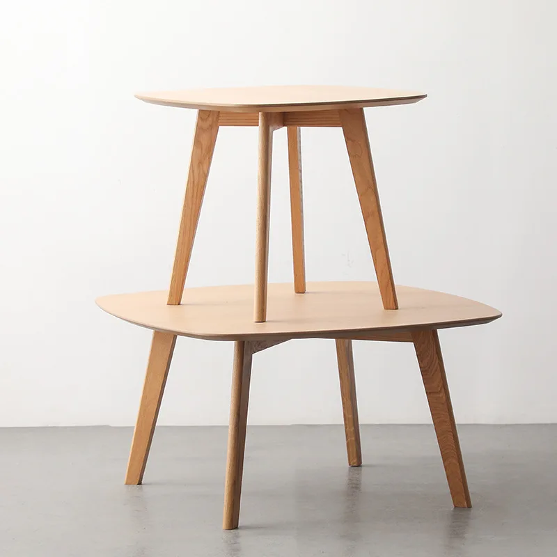 

Creative solid wood coffee table