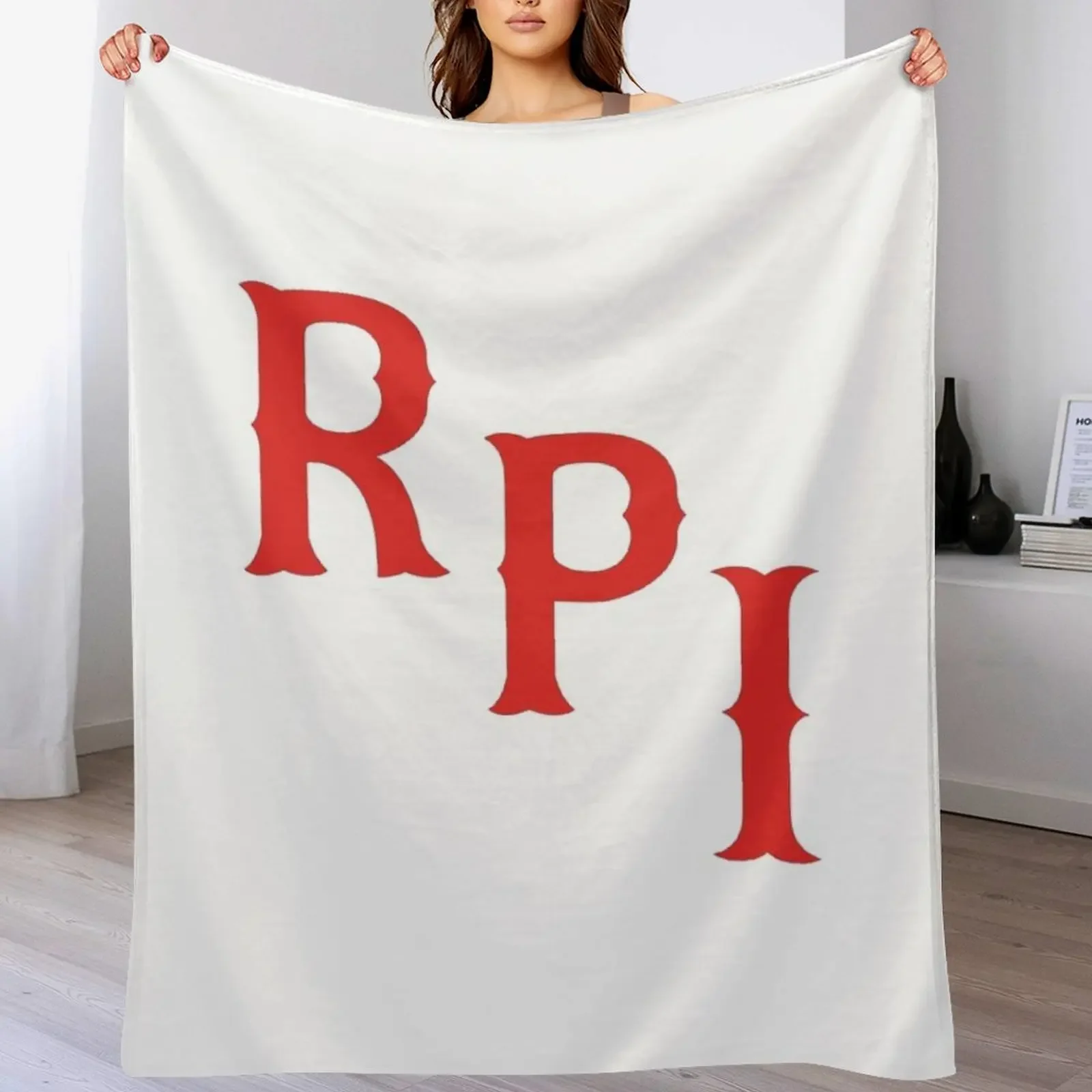 

RPI Engineers Throw Blanket Soft Sherpa Fleece Warm Blanket for Winter