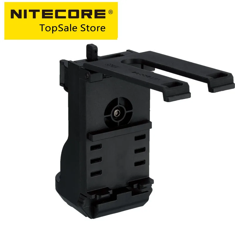 Imagem -02 - Nitecore-tactical Lanterna Holster 360 ° Torch Mount Holder Spotlight para P26 P20 R25 Mh25gts a Aplicação da Lei de Dever Nth25 Venda