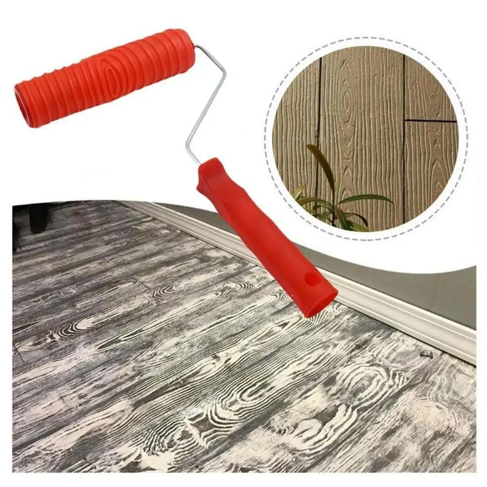 Hand Tools DIY Arts Wood Grain Paint Roller Imitation Wood Pattern Tool Painting Grain Pattern Tool Paint Texture