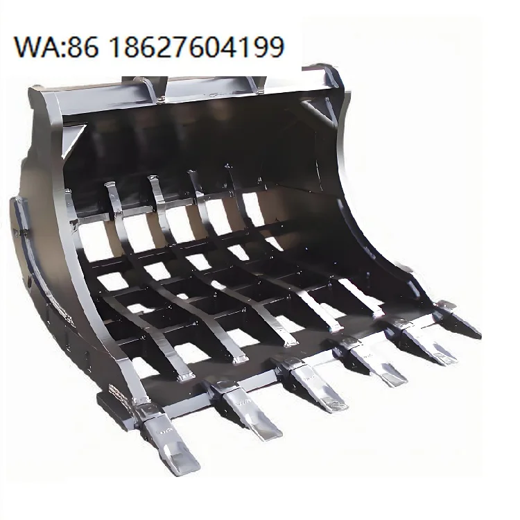 

5 Ton Excavator Rotating Sieve Screening Bucket Multifunctional Rock Stone Crushing Screening Mechanical Attachment