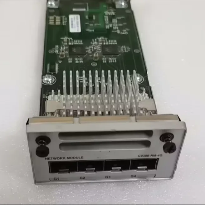 

New C9300-NM-4G 9300 Series 4 X 1GE Port Network Module for Catalyst 9300 Switches Expansion