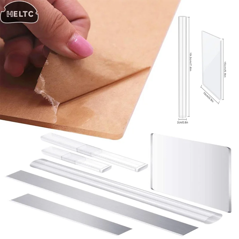 6Pcs/Set Acrylic Clay Roller Shape Polymer Clays Cutters Carbon Steel Blades For DIY Shaping Modelling Sculpting Ceramic Tools