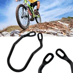 Mountain Bicycle Chain Gear Guard Protector Bike Rear Derailleur Hanger Frame Double Wings Hole Arched Bracket Rack Cycling Part