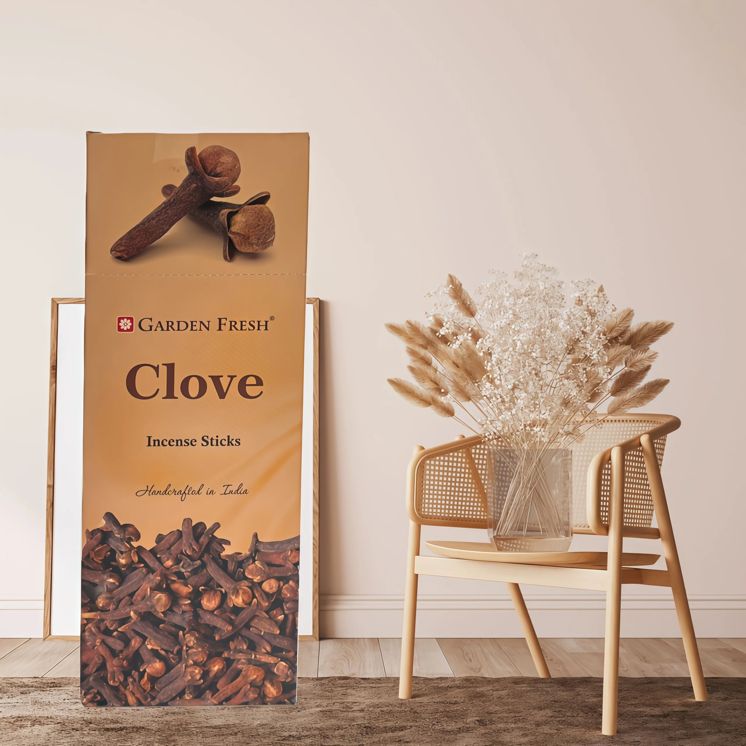 20/120 قطعة من أعواد العلاج العطري الجديدة على القرنفل - عطر نباتي، يجلب الاسترخاء والإيجابية ونوم أفضل - مناسبة للمنزل والمكتب واليوجا والتأمل #5