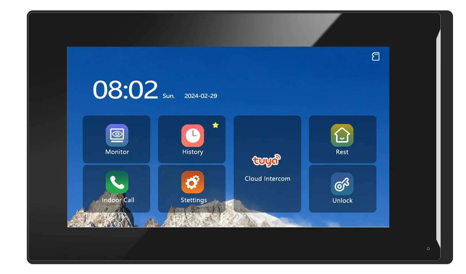 Tuya-sistema de intercomunicación con Control de acceso de vídeo, resistente al agua, inteligente, compatible con detección de movimiento PIR