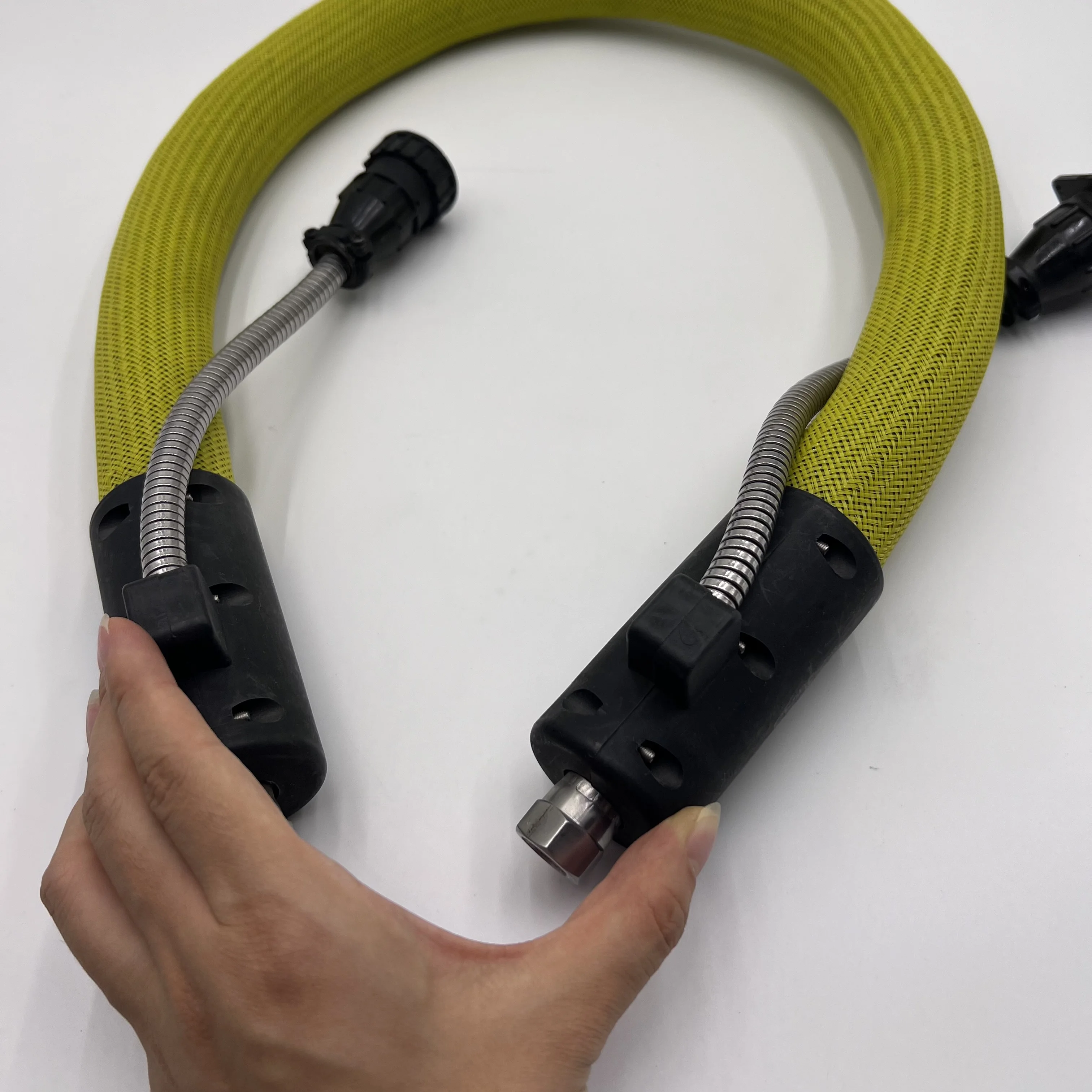 16mm High Temperature High Pressure Electric Heated Hot Melt Adhesive Hose Cutting PTFE Material for Glue/Oil Applications
